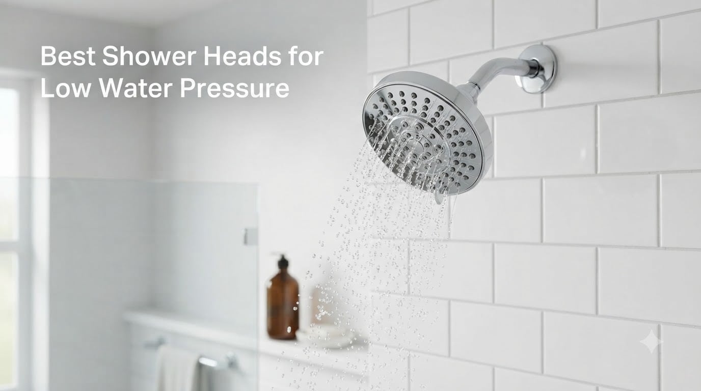 Best Shower Heads for Low Water Pressure