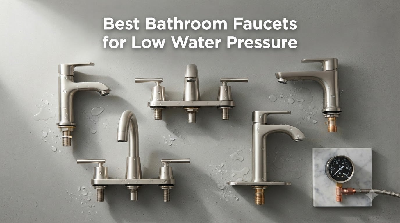 Best Bathroom Faucets for Low Water Pressure