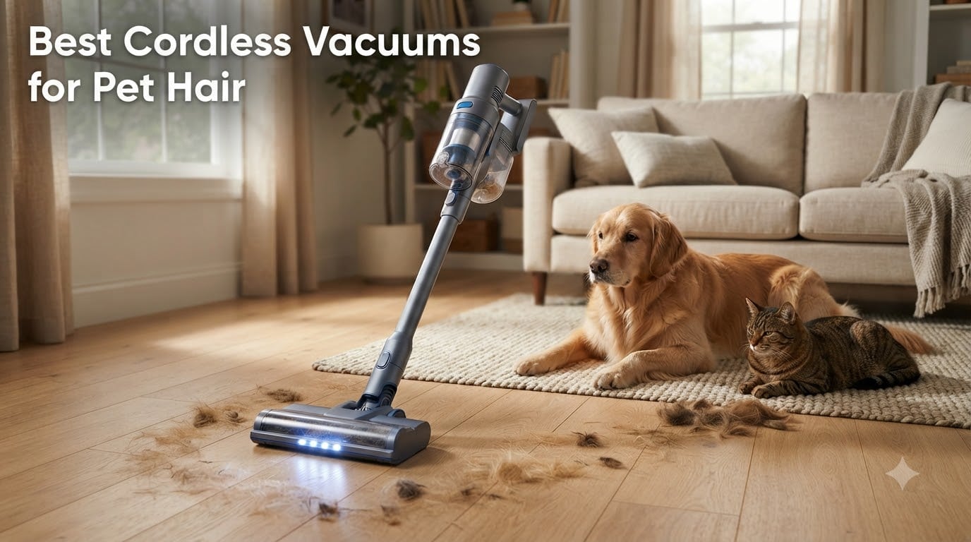 Best Cordless Vacuums for Pet Hair