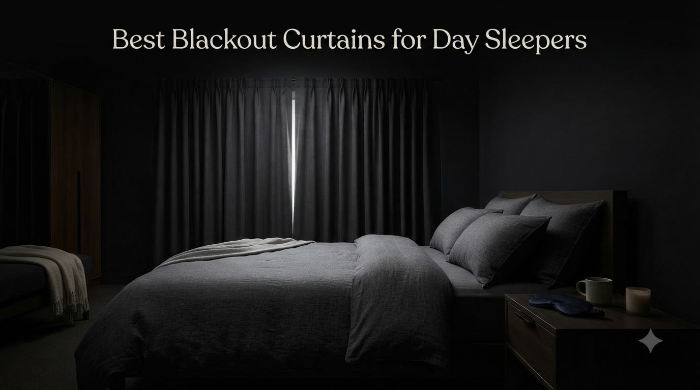 Best Blackout Curtains for Day Sleepers