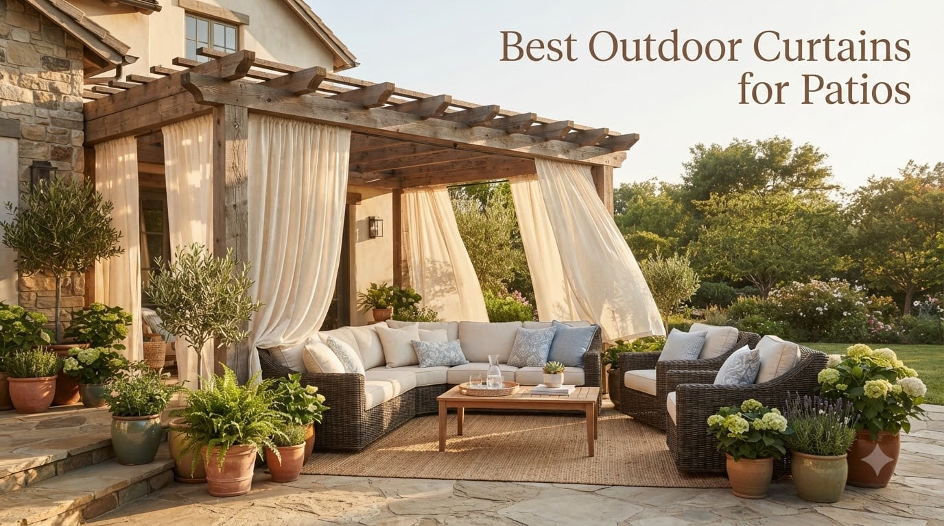 Best Outdoor Curtains for Patios