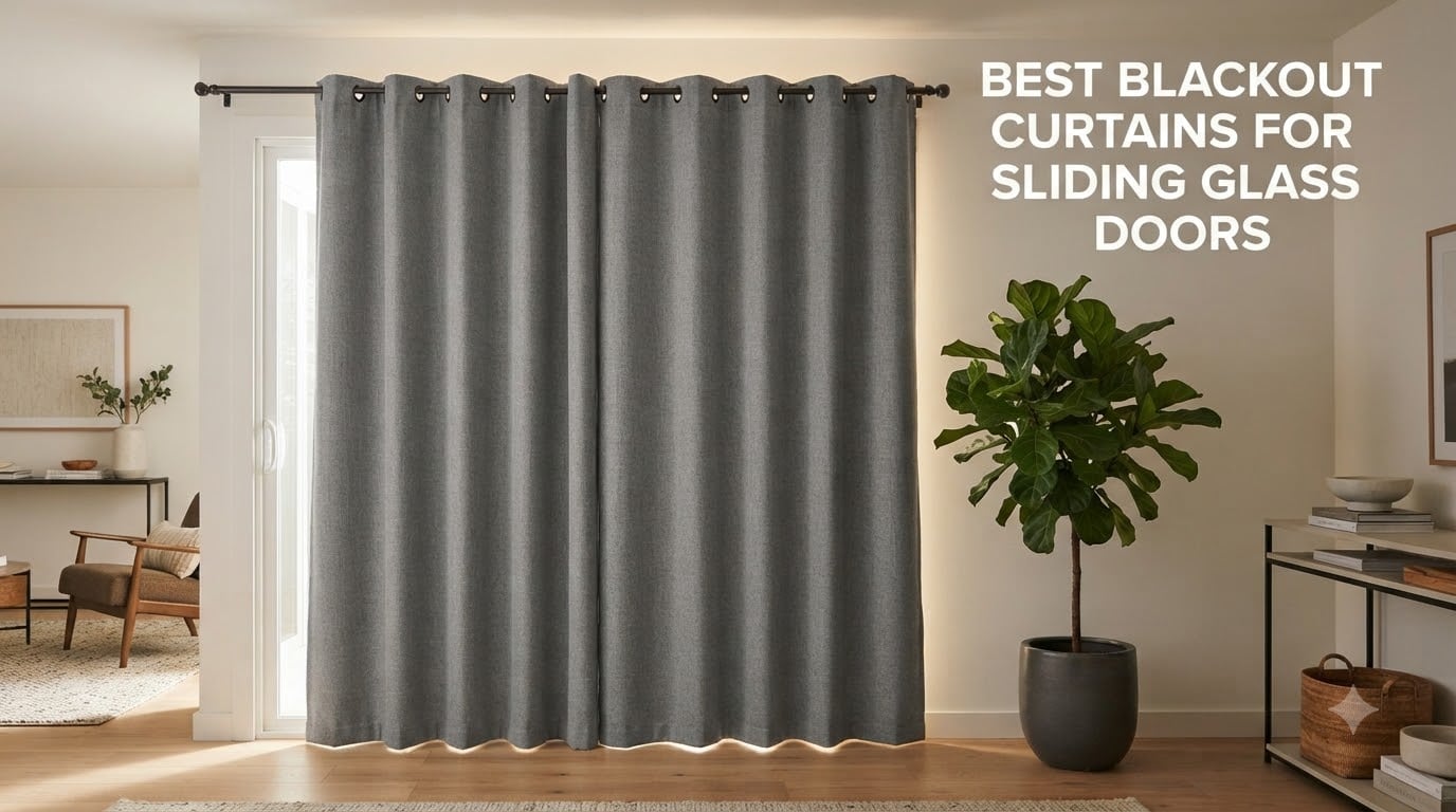 Best Blackout Curtains for Sliding Glass Doors