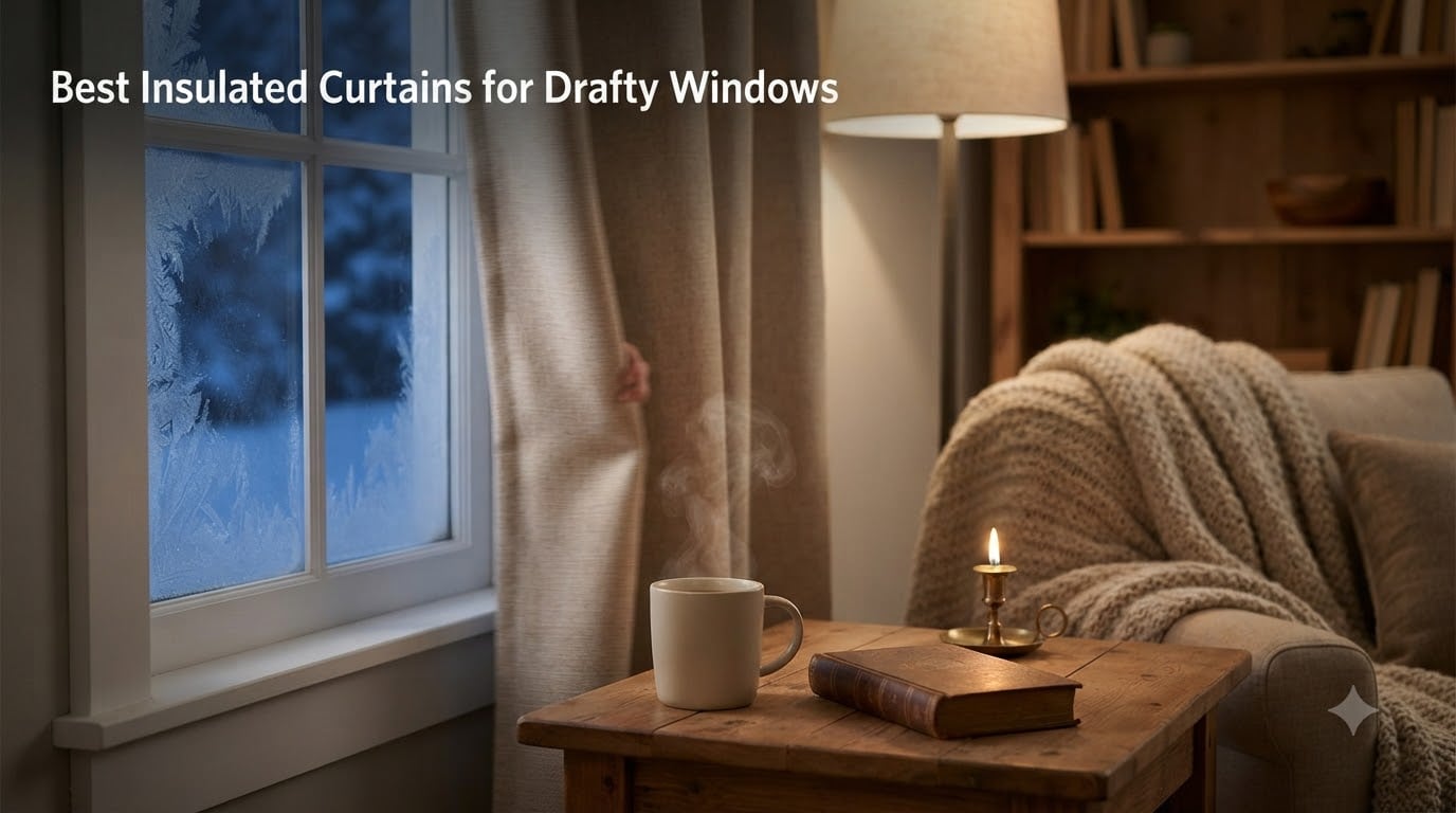 Best Insulated Curtains for Drafty Windows