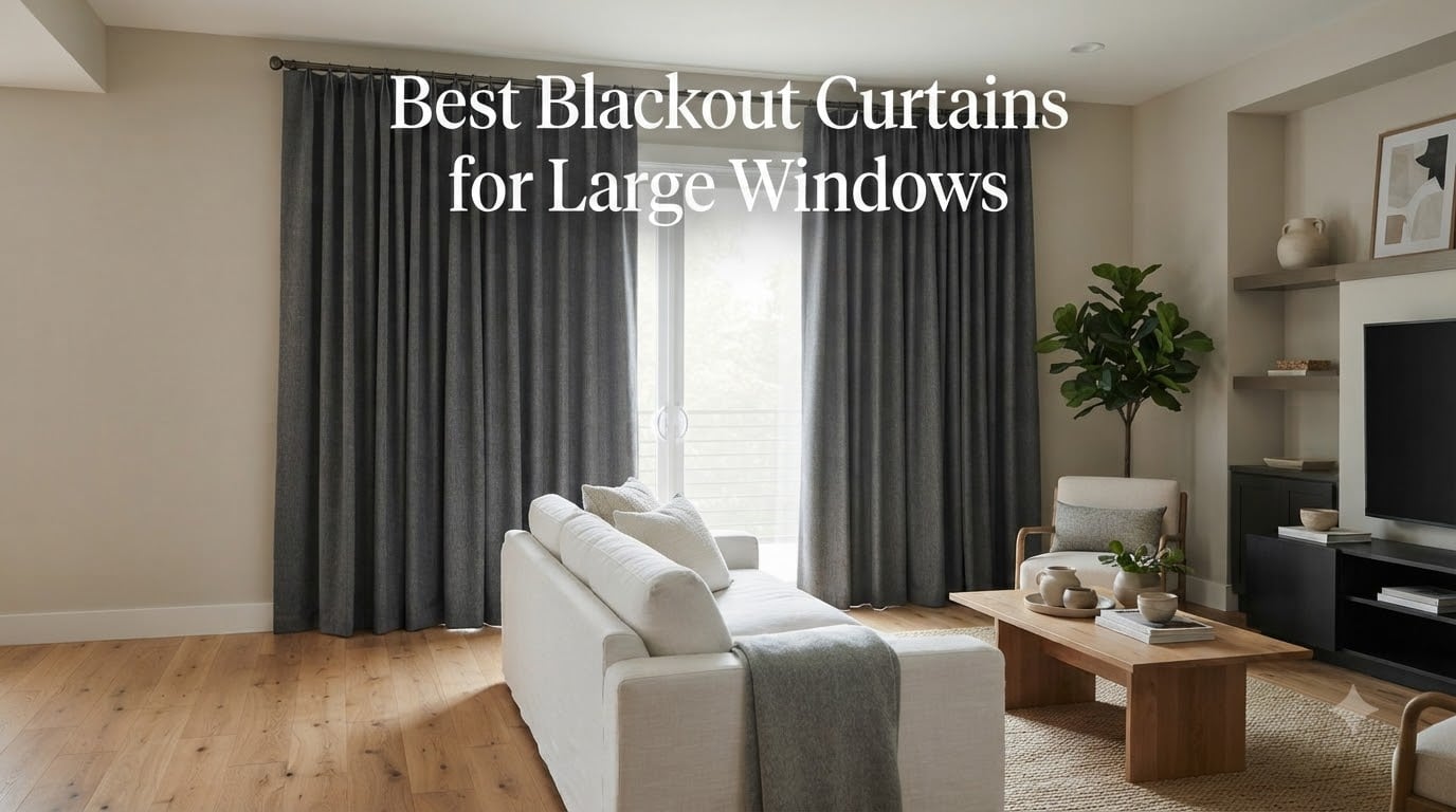 Best Blackout Curtains for Large Windows