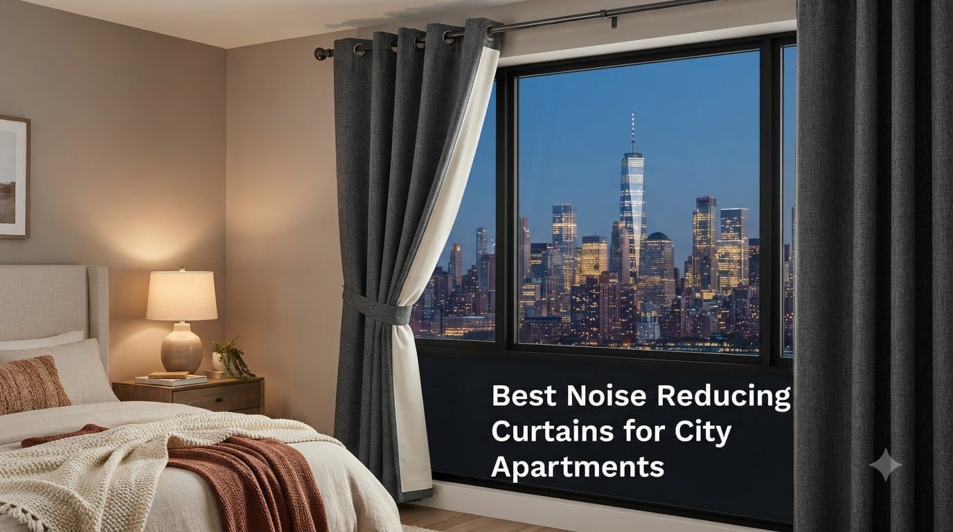 Best Noise Reducing Curtains for City Apartments