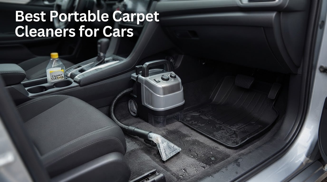 Best Portable Carpet Cleaners for Cars