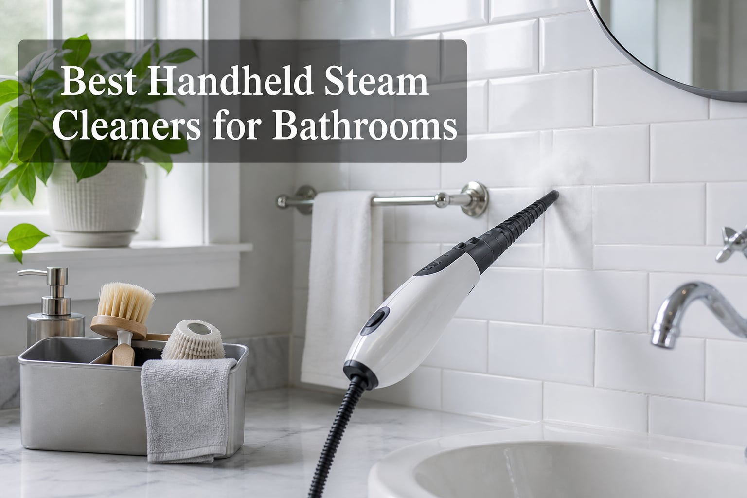 Best Handheld Steam Cleaners for Bathrooms