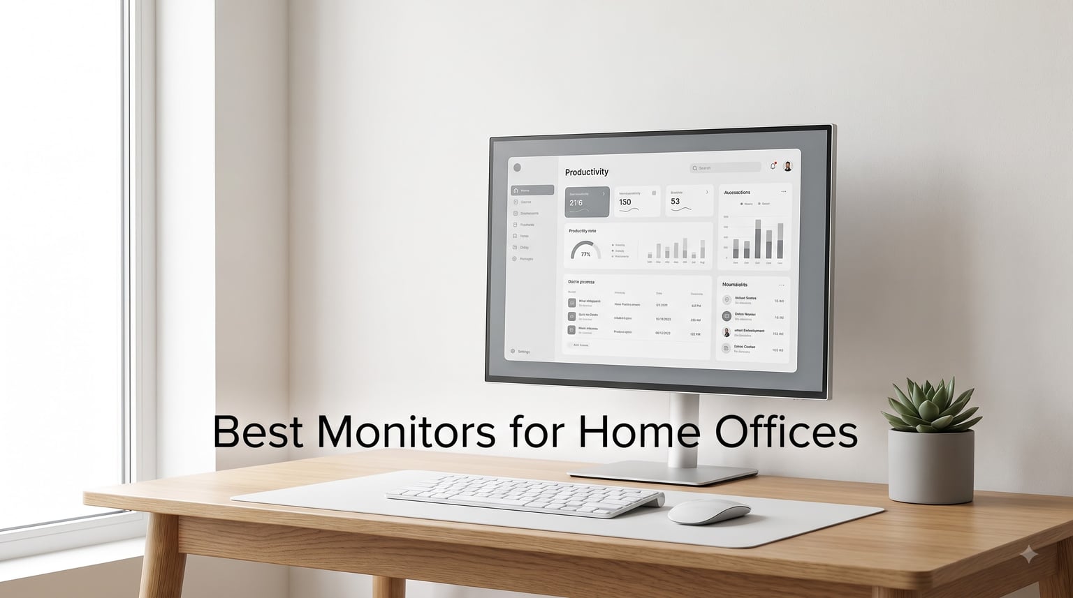 Best Monitors for Home Offices