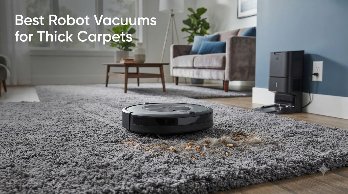 Best Robot Vacuums for Thick Carpets
