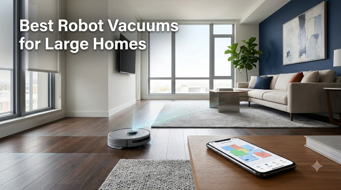 Best Robot Vacuums for Large Homes