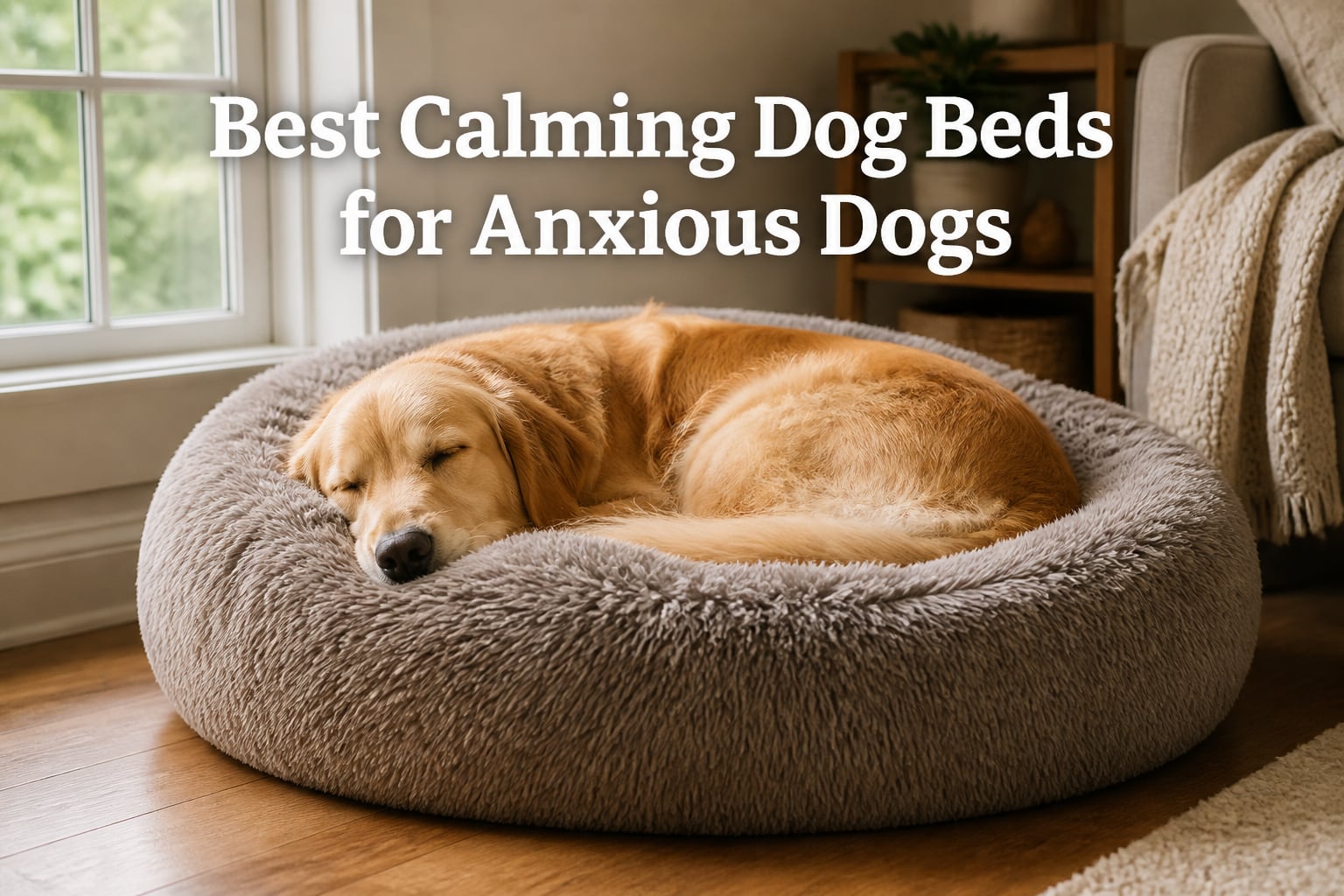 Best Calming Dog Beds for Anxious Dogs