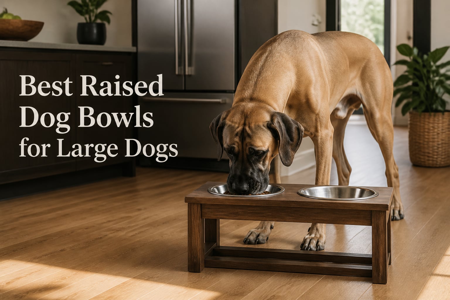 Best Raised Dog Bowls for Large Dogs