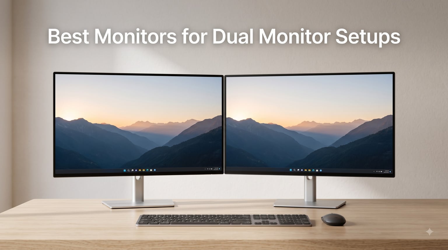 Best Monitors for Dual Monitor Setups
