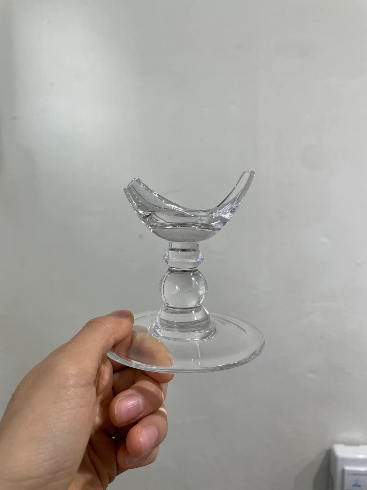 Spode Christmas Tree Pedestal Goblets, 16 Oz - Clear, Set of 4 customer photo 1
