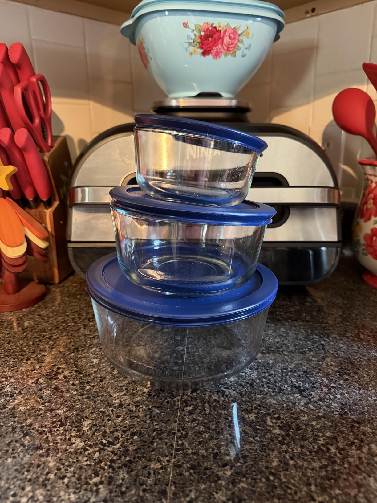 Pyrex Simply Store (3-Pack) Glass Food Storage Containers Set (2, 4, 7 Cup) customer photo 1