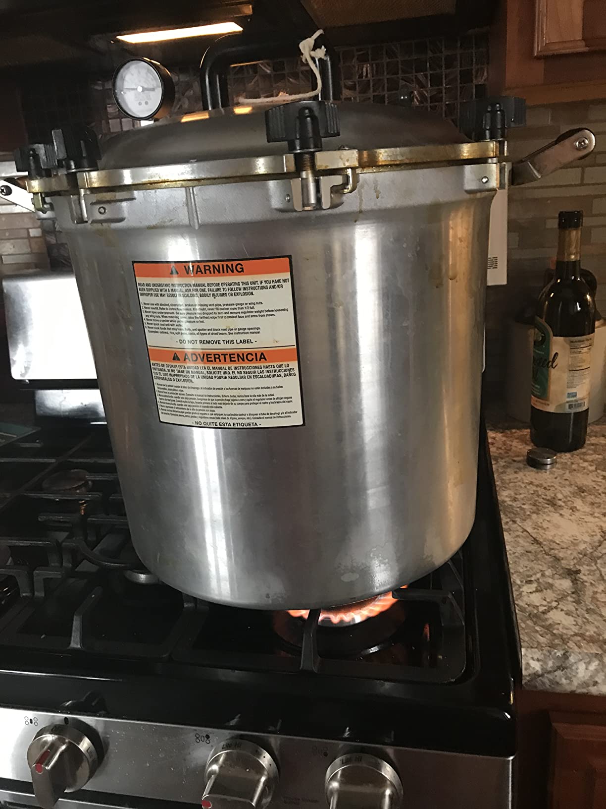 All American 1930: 41.5qt Pressure Cooker/Canner (The 941) - Exclusive Metal-to-Metal Sealing System - Easy to Open & Close - Suitable for Gas or Electric Stoves - Made in the USA customer photo 2