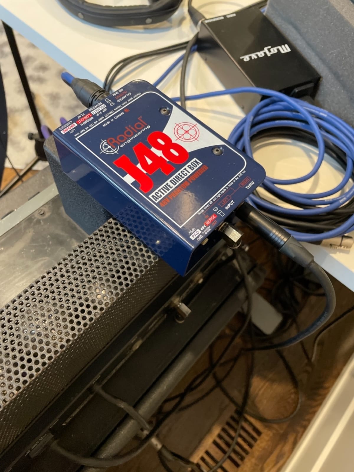 Radial J48 MK2 48V Phantom Power Active Direct Box customer photo 1