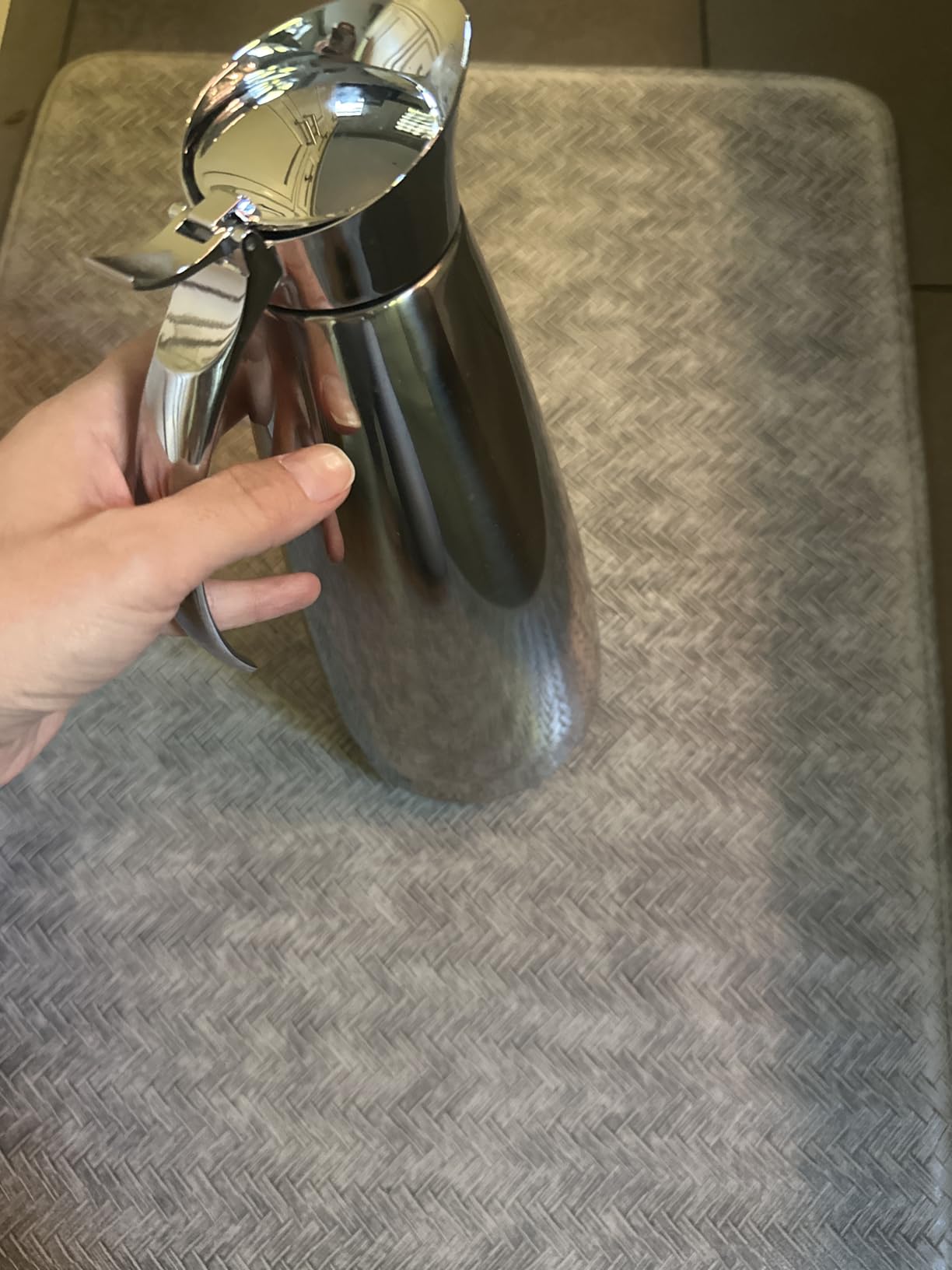 Emsa Eleganza Stainless Steel Insulated Carafe, 44-Ounce customer photo 1