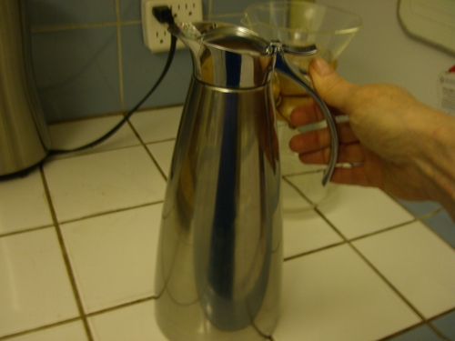 Emsa Eleganza Stainless Steel Insulated Carafe, 44-Ounce customer photo 2