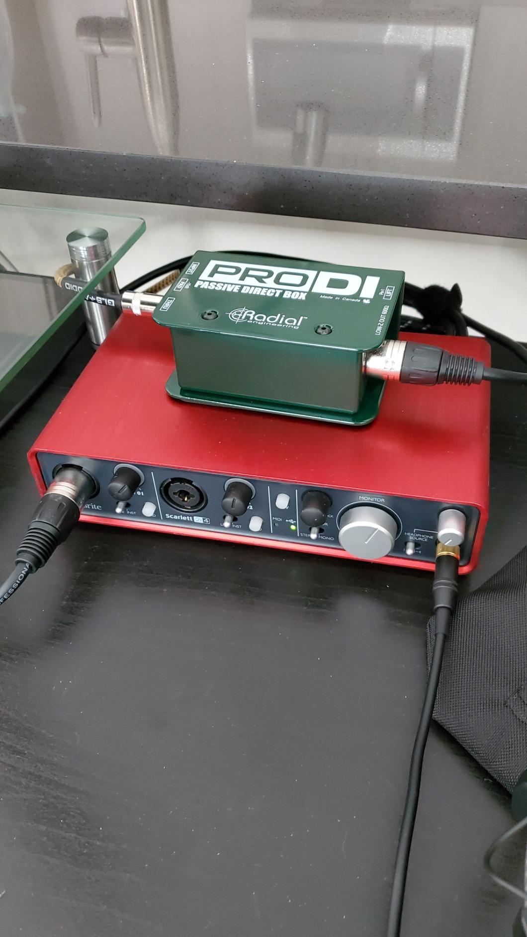Radial Pro DI Passive Direct Box customer photo 2