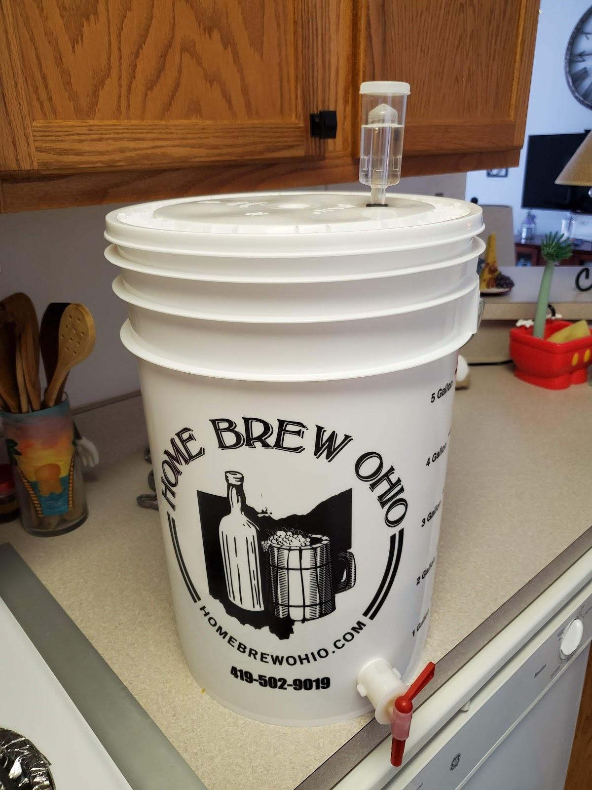 FastTrack Fermentation Bucket with Spigot | Home Brewing Wine Fermenter with Spigot | 100% Food Grade-BPA Free Fermenting Bucket for your Beer, Wine, Mead, Cider, or any other Fermented Beverage customer photo 2