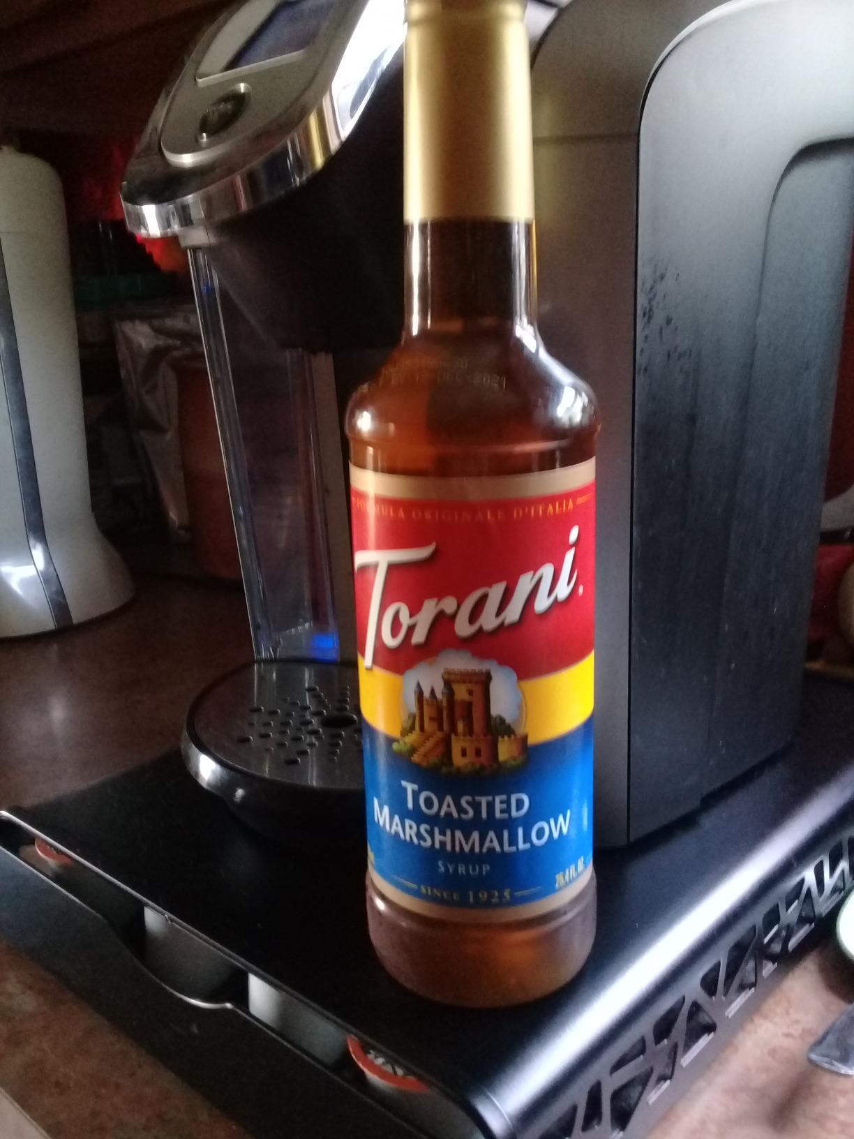 Torani Coffee Syrup, Toasted Marshmallow Flavor, Pump Included, 25.4 Fl Oz customer photo 1