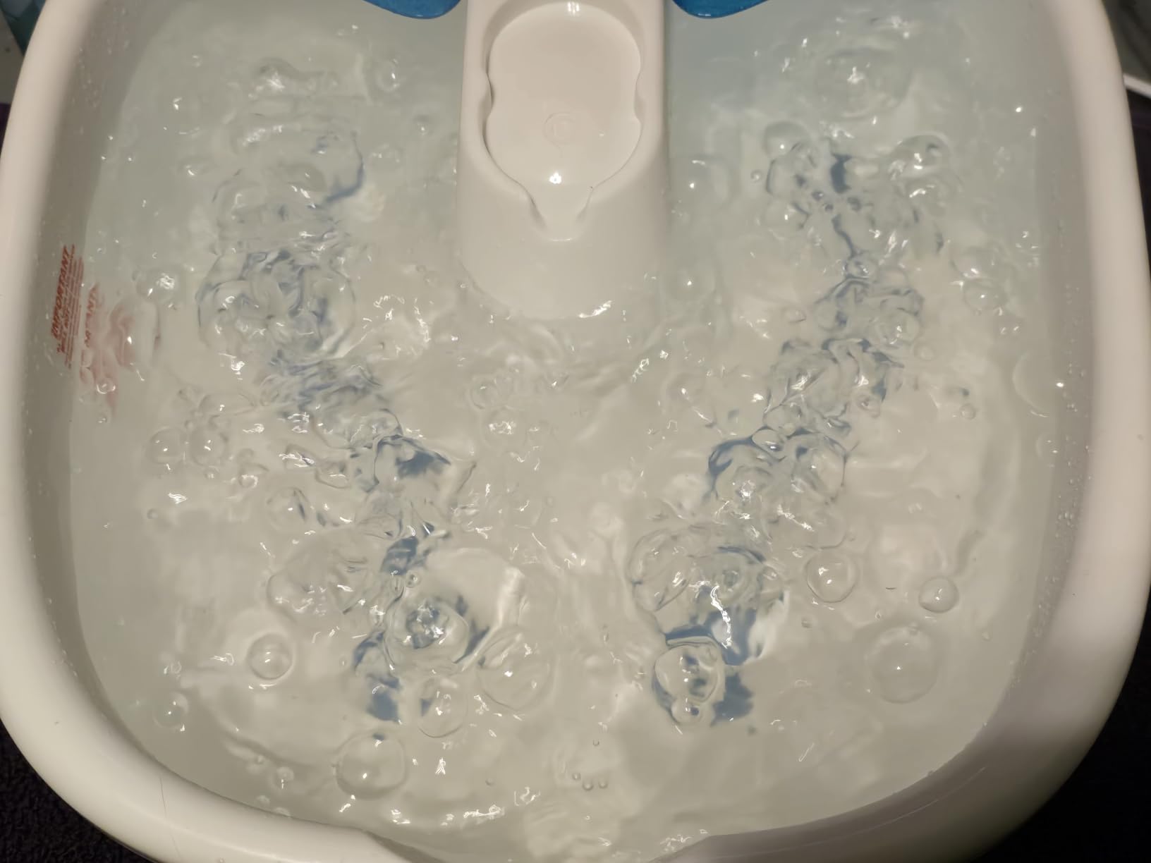 Homedics Bubble Mate Foot Spa, Toe Touch Controlled Foot Bath customer photo 2