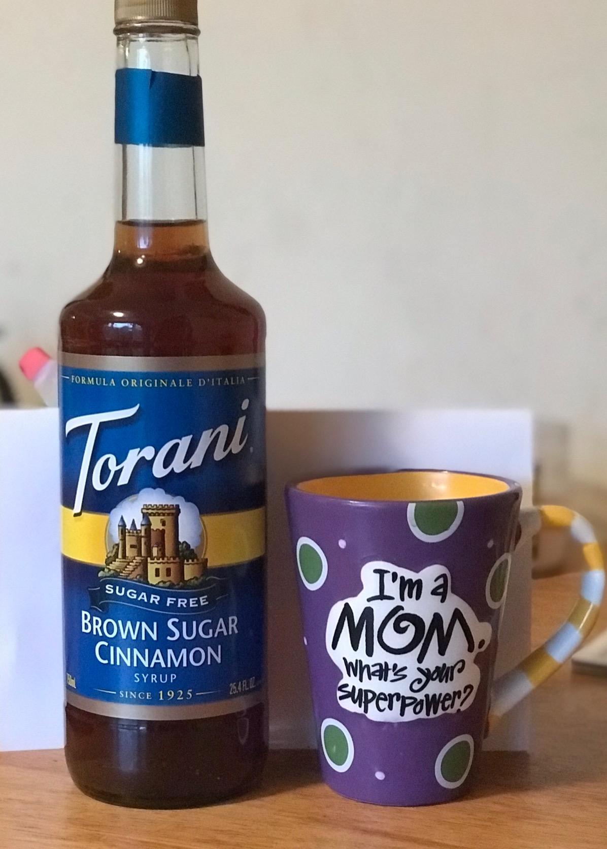 Torani Sugar-Free Syrup, Brown Sugar Cinnamon, Pump Included, 25.4 Fl Oz customer photo 1