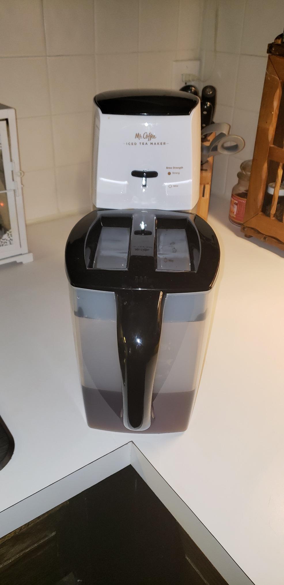 Mr. Coffee 3-Quart Iced Tea and Iced Coffee Maker, Blue customer photo 2