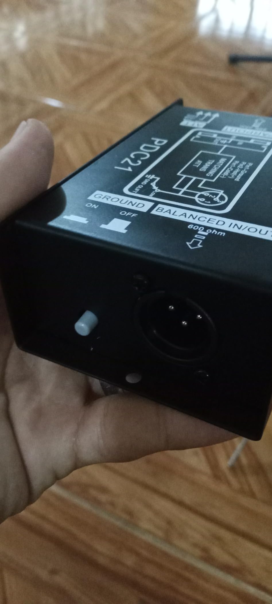 Pyle Premium Direct Injection Audio Box - 2.36