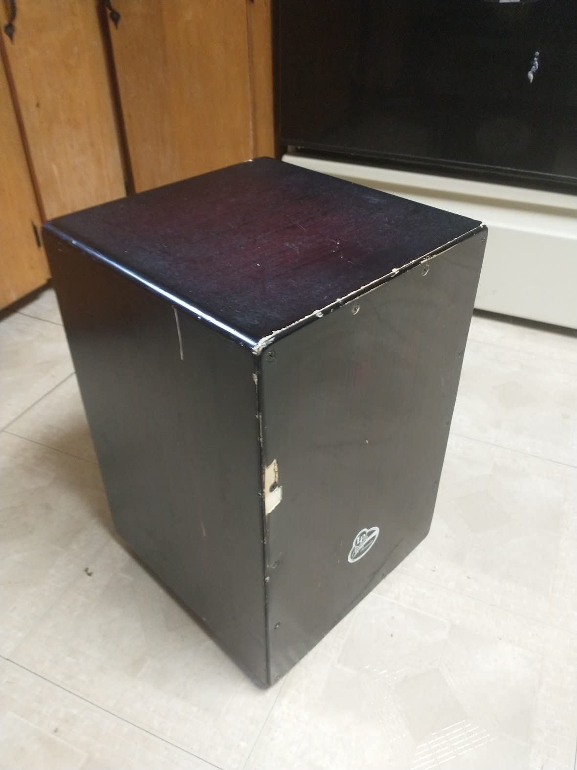 LP Aspire Accents Wire Cajon Dark Wood Streak LPA1332-DWS customer photo 1