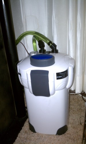 Aquatop 4-Stage Canister Filter with Vortex Prime, 9W UV, 370GPH Flow Rate, 35W Power, Up to 125 Gal – Including All Filtration Media, Great for Salt & Freshwater Tanks, UV for Crystal Clear Water customer photo 2
