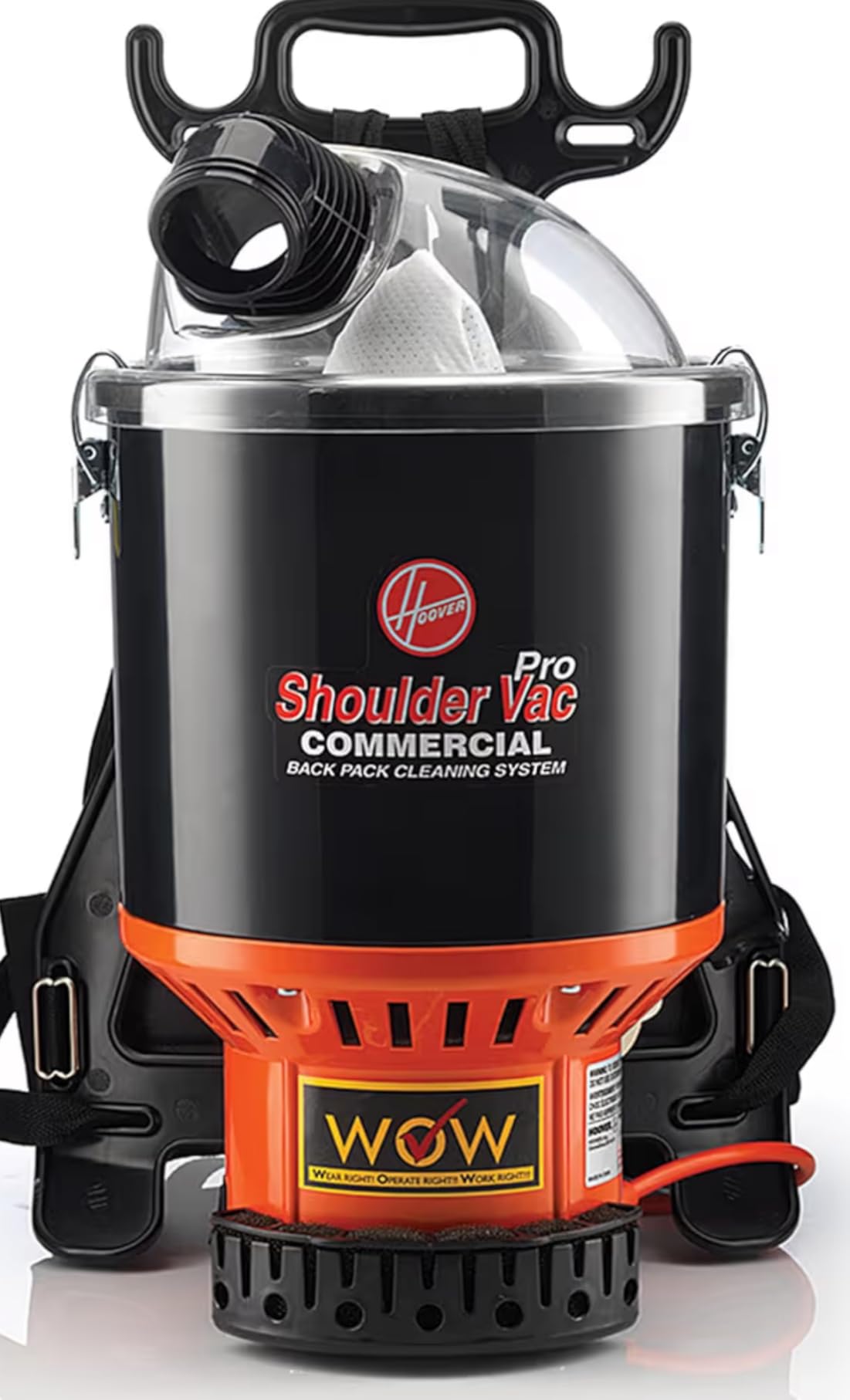 Hoover Commercial Shoulder Vac Pro Bagged Backpack Vacuum Cleaner customer photo 2