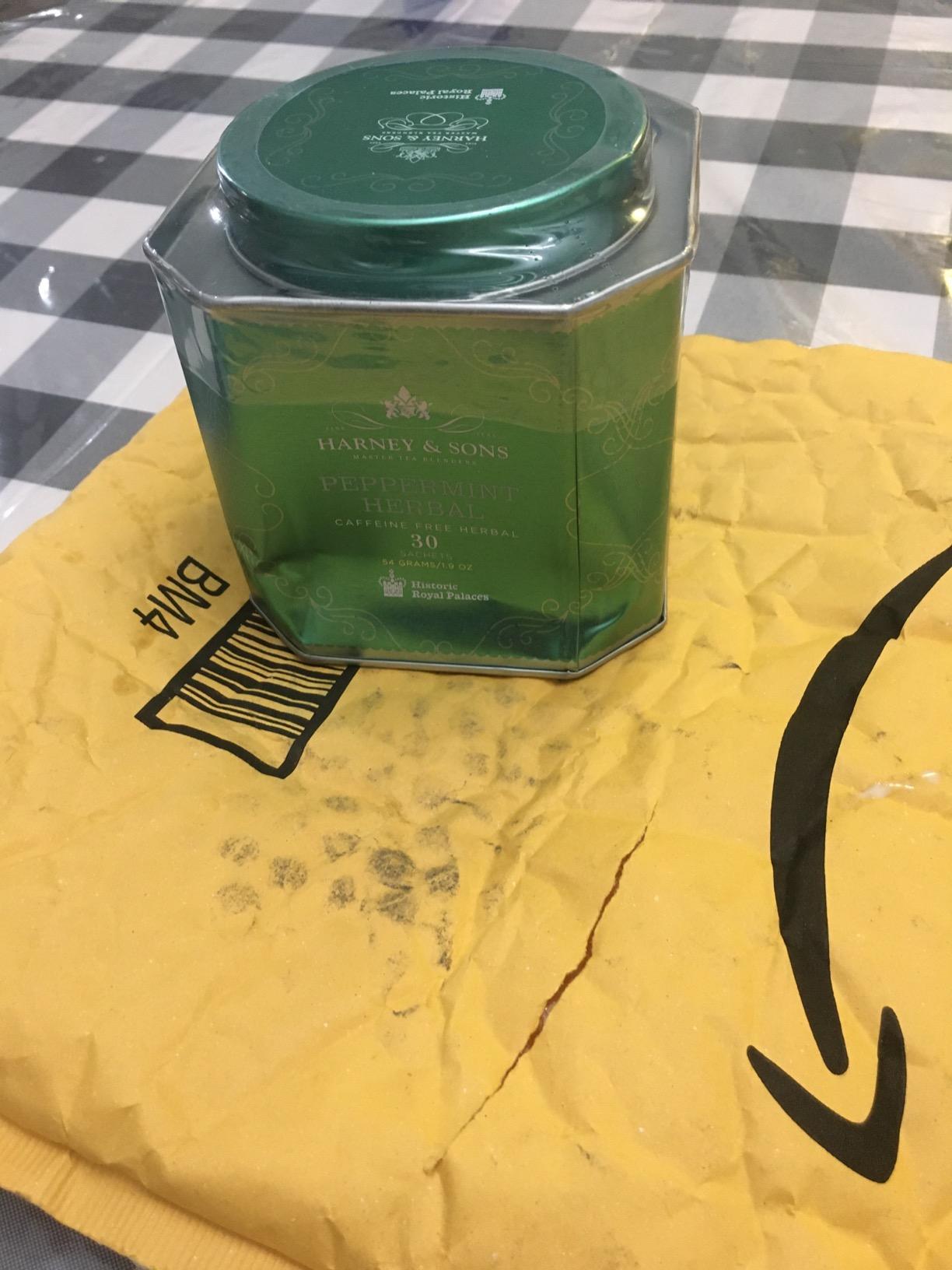 Harney & Sons Peppermint Herbal Tea in Sachets, Caffeine-Free Herbal, 30 Sachets customer photo 1