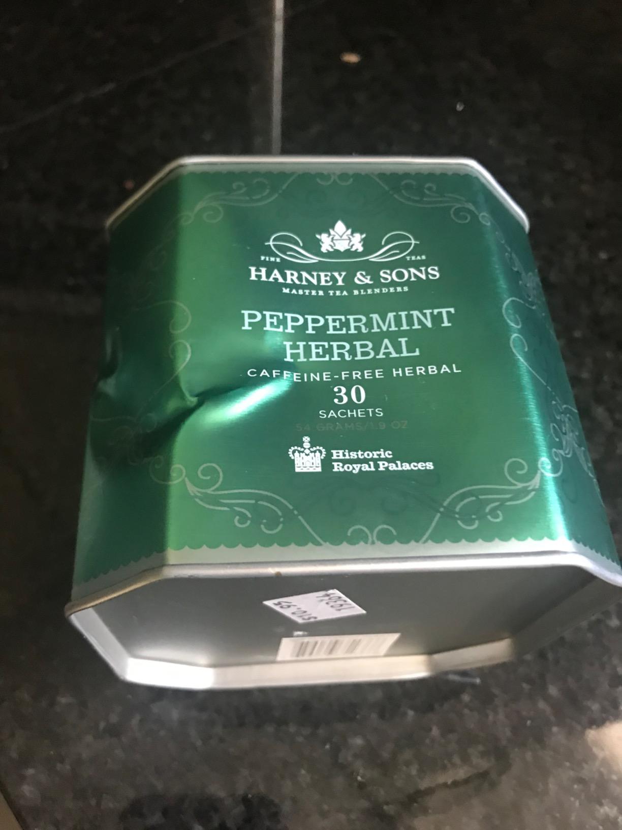 Harney & Sons Peppermint Herbal Tea in Sachets, Caffeine-Free Herbal, 30 Sachets customer photo 2