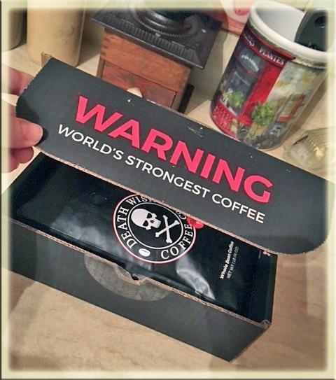 Death Wish Coffee Organic Dark Roast Whole Bean Coffee, Fair Trade, 16 oz customer photo 2