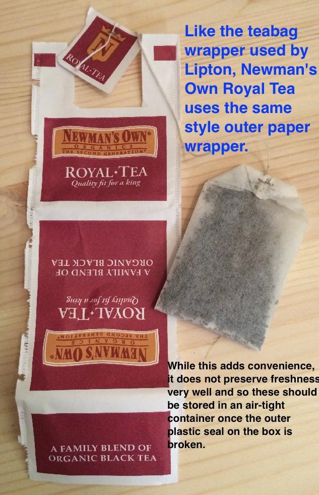 Newman's Own Organic Black Tea - 100 Bags,7.1 OZ. customer photo 1