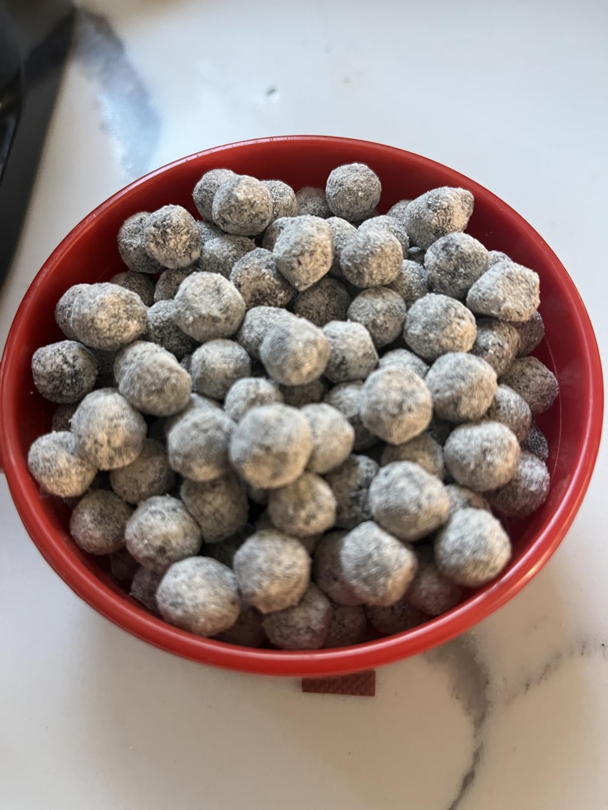 WuFuYuan Boba Tapioca Pearls, Black Sugar Flavor, Quick Cook Bubble Tea Boba, Microwave Ready in 3 Minutes, 8.8 oz (Pack of 2) customer photo 2