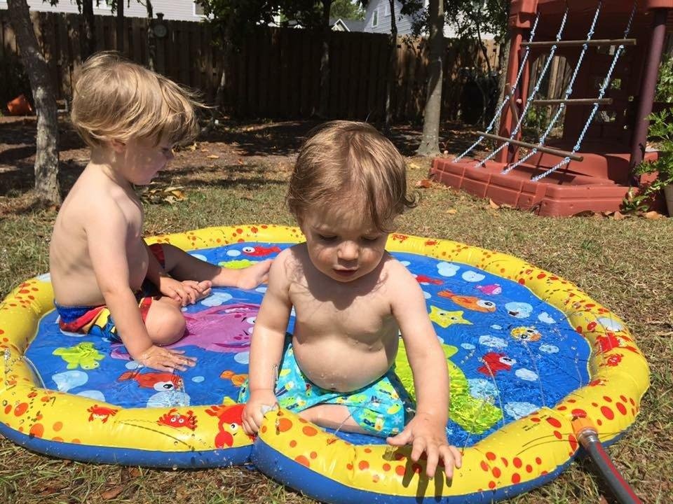 BANZAI 54In-Diameter Sprinkle & Splash Play Mat customer photo 1