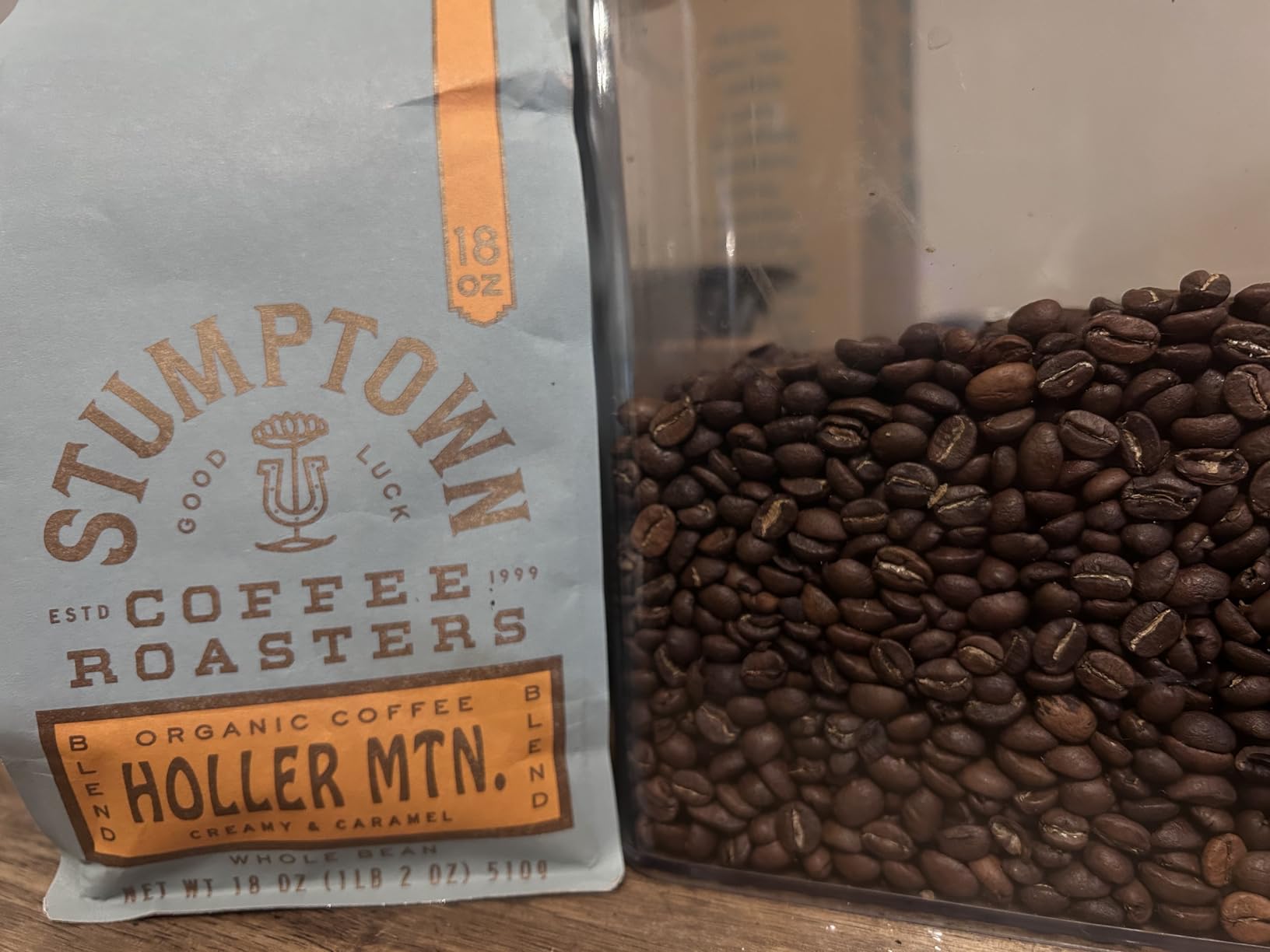 STUMPTOWN COFFEE ROASTERS, Whole Bean Medium Roast, Holler Mountain 12 Oz customer photo 1