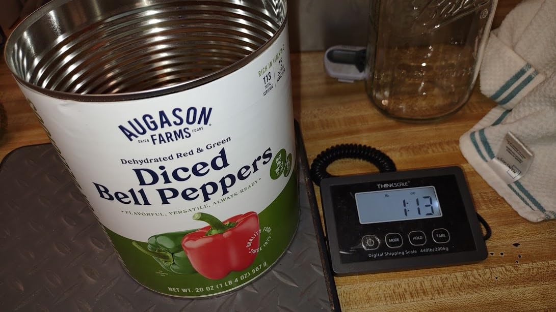 Augason Farms Dehydrated Diced Bell Peppers Can customer photo 1