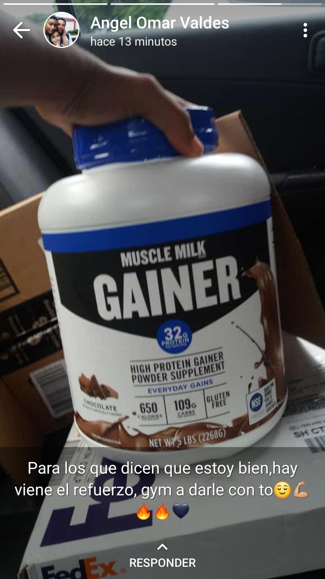 Muscle Milk Gainer Protein Powder, Chocolate, 32g Protein, 5 Pound customer photo 1