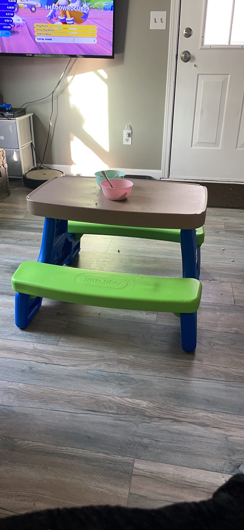 Little Tikes Easy Store Jr. Play Table (Amazon Exclusive), Ages 18 Months to 5 Years customer photo 2