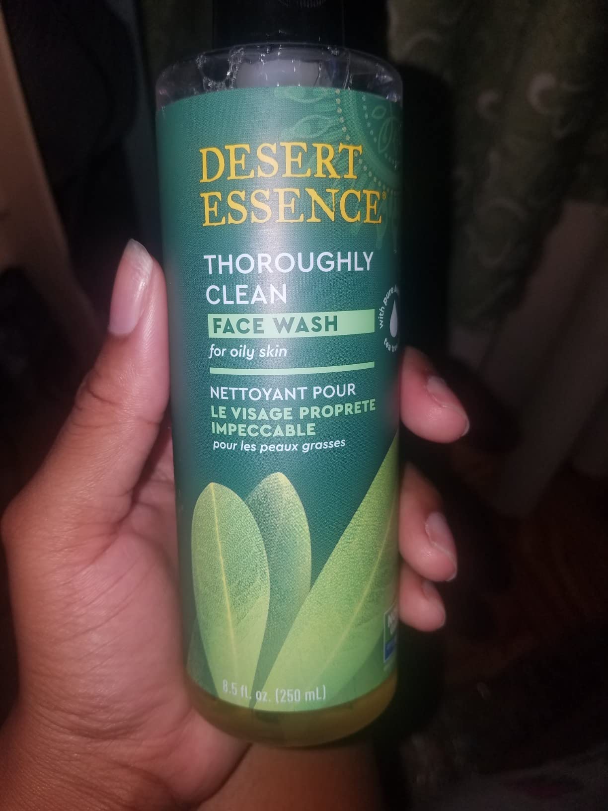 Desert Essence Thoroughly Clean Face Wash, Tea Tree Oil, 8.5 fl oz customer photo 2