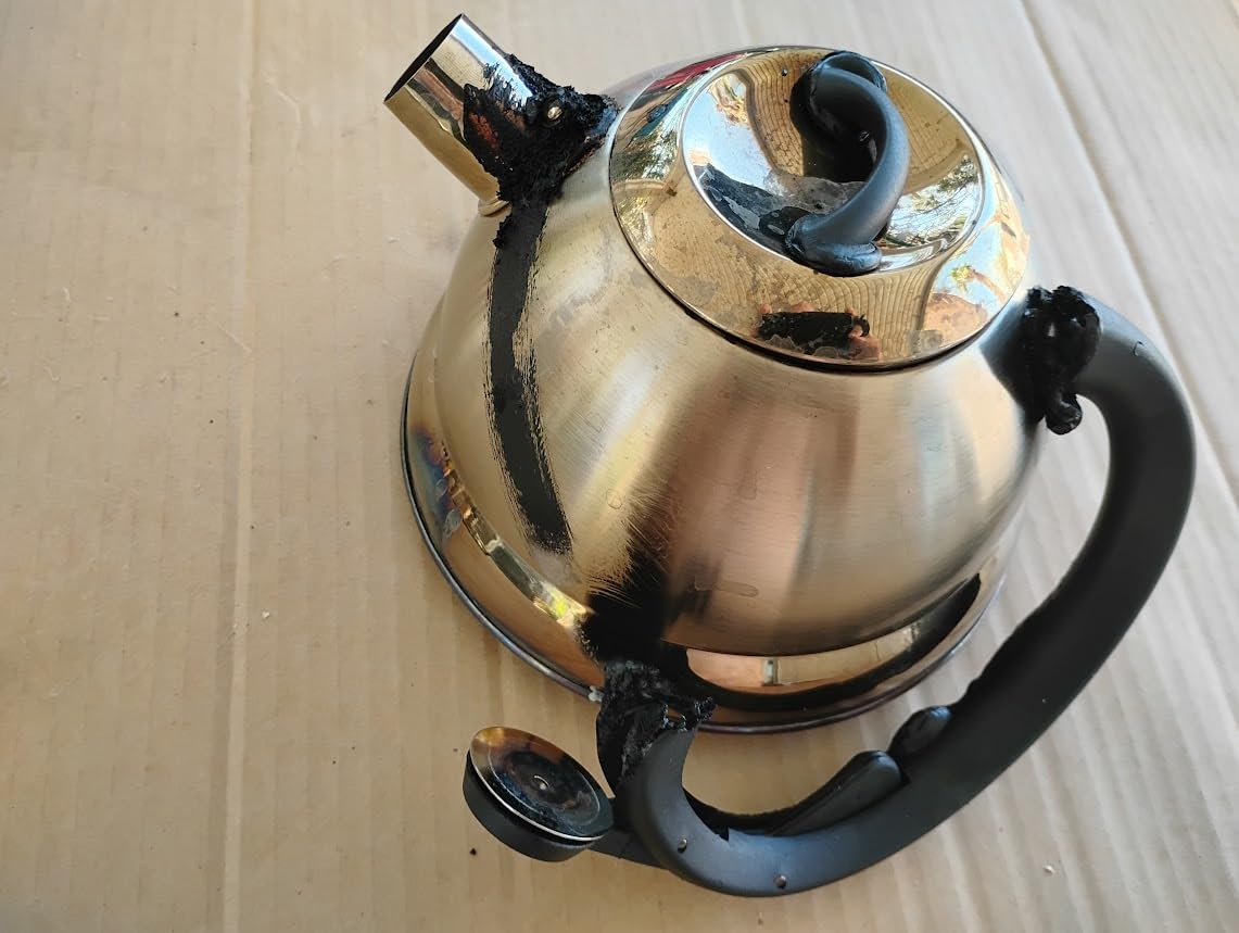 Mr. Coffee Flintshire 1.75-Quart Stainless Steel Whistling Tea Kettle – Brushed Satin Finish Stove-Top Kettle for Boiling Water customer photo 1