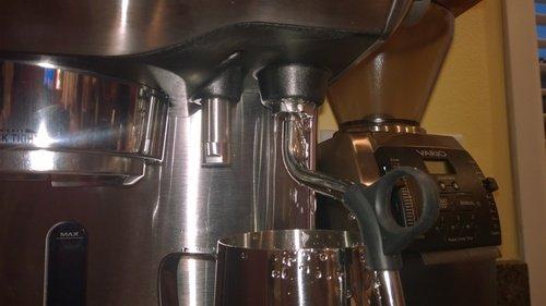 Breville BES920XL Dual Boiler Espresso Machine, Brushed Stainless Steel | Pull barista-quality espresso shots, lattes and cappuccinos at home with this manual coffee maker with LCD display customer photo 1