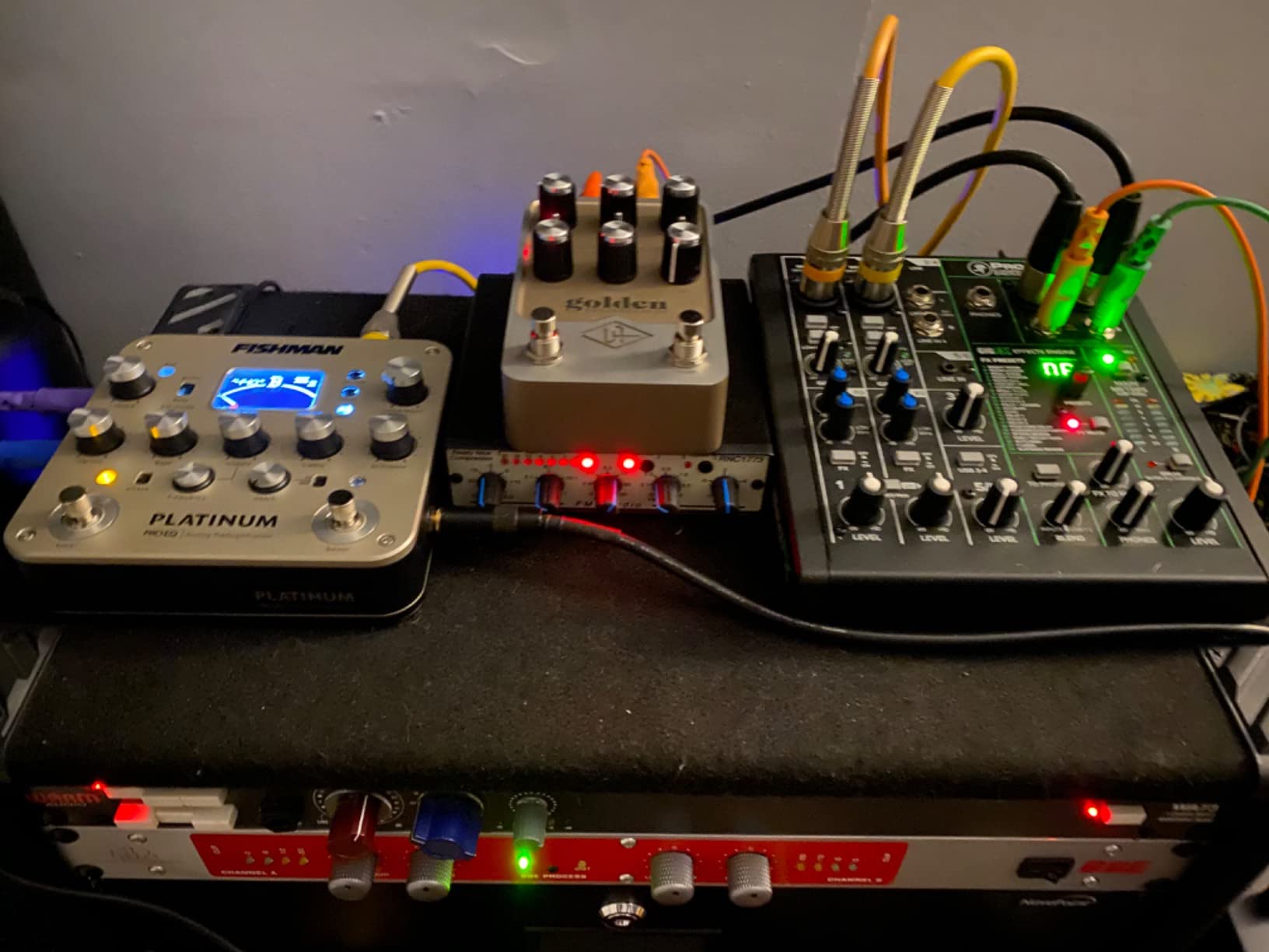 Fishman Platinum Pro EQ/DI Analog Preamp Pedal customer photo 2