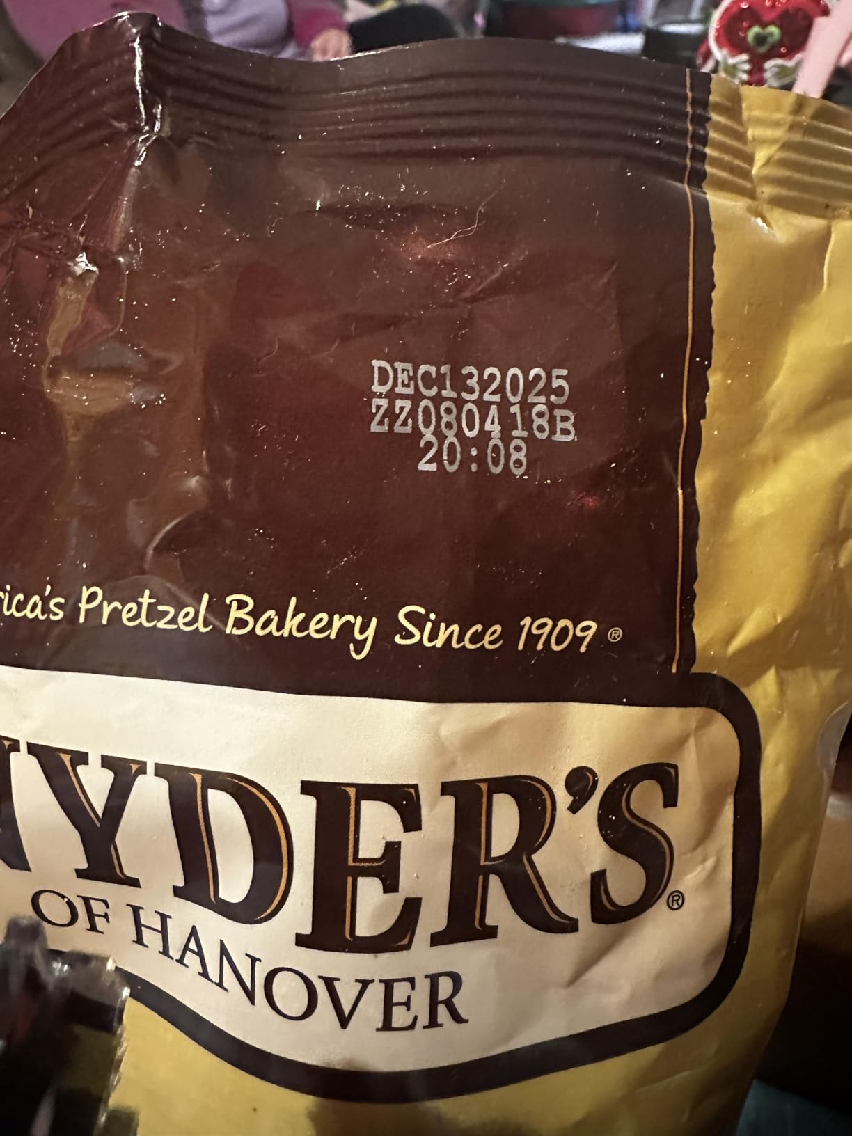 Snyder's of Hanover Mini-Unsalted Pretzel - 12 oz customer photo 2