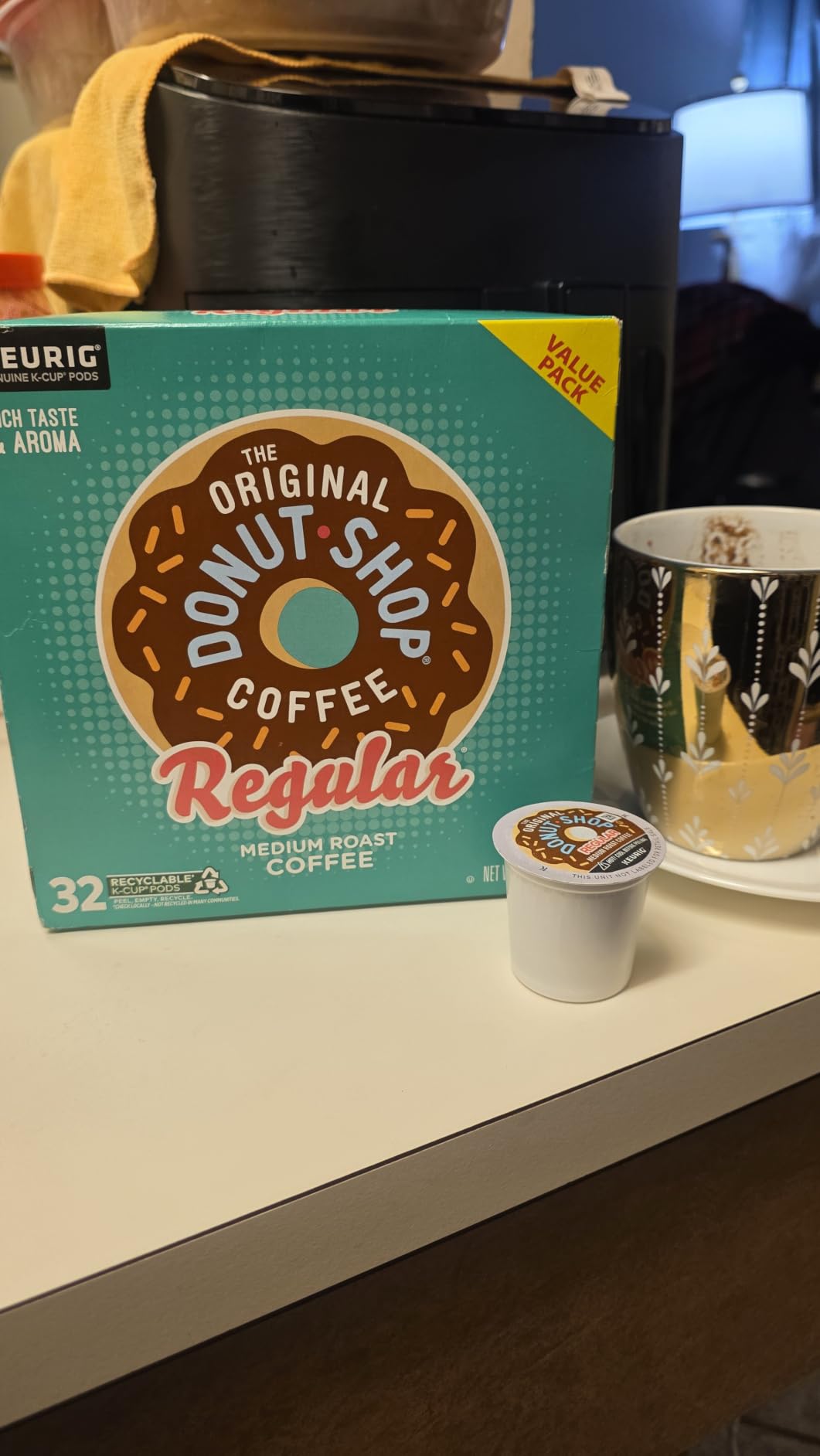 The Original Donut Shop Regular, Single-Serve Keurig K-Cup Pods, Medium Roast Coffee Pods, 48 Count customer photo 1