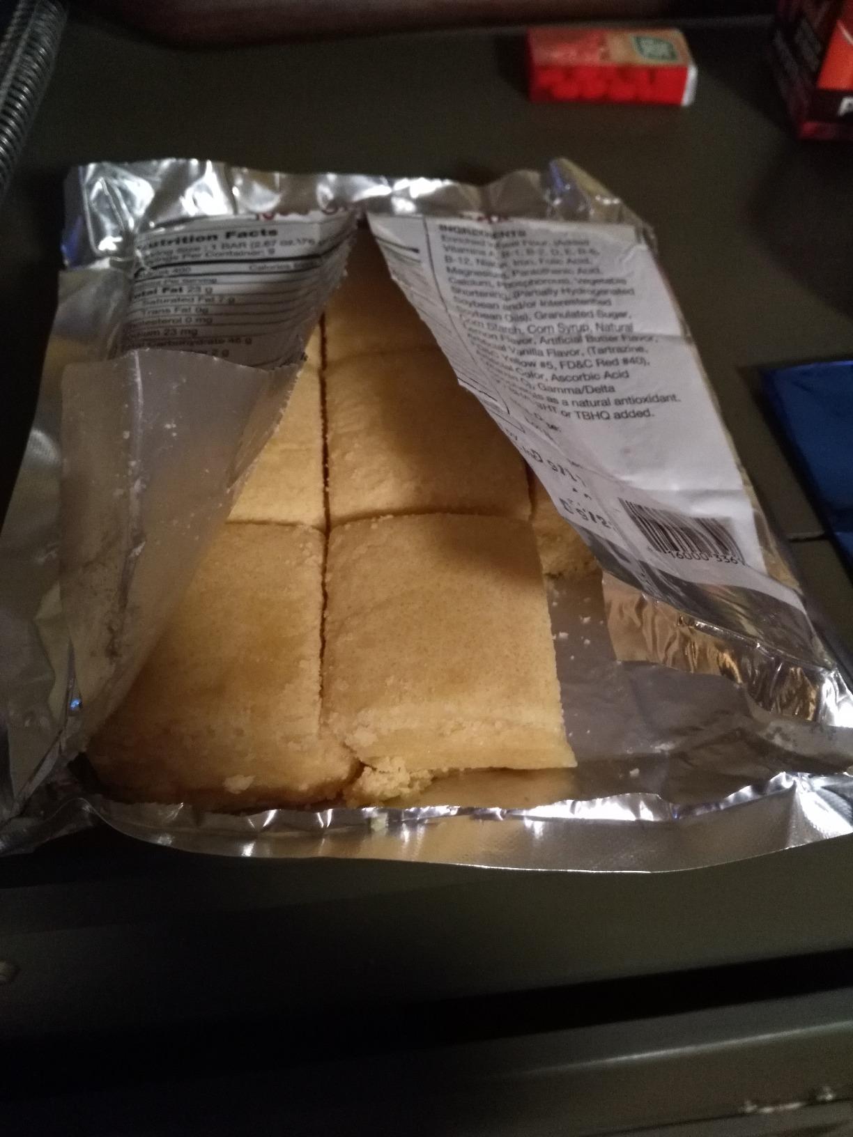 Grizzly Gear Emergency Food Rations- 3600 Calorie Bar (Vanilla Poundcake) - 3 Day, 72 Hour Ready To Eat Supply For Disaster, Hurricane, Flood Preparedness - Non Thirst Provoking - 5 Year Shelf Life customer photo 1